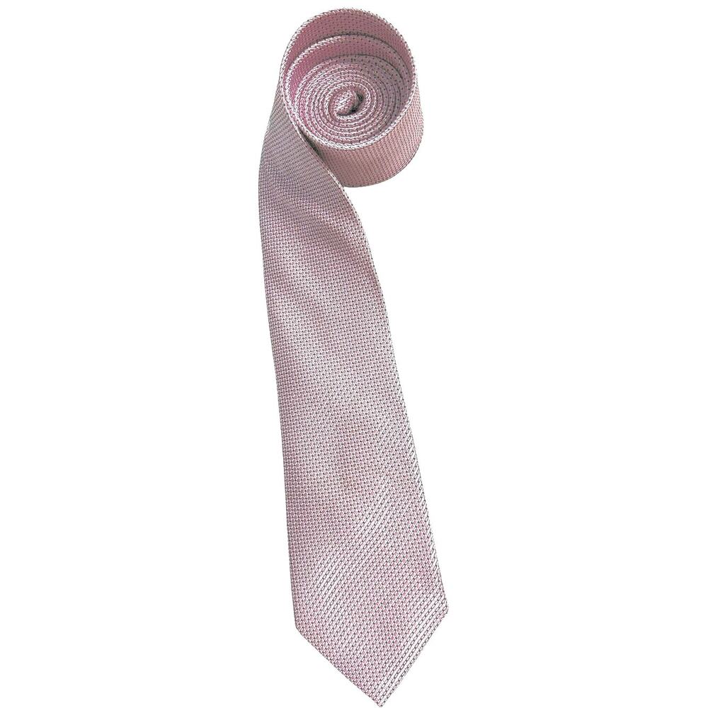 Nautica Men’s Pink Navy Micro Check Silk Neck Tie 100% Silk